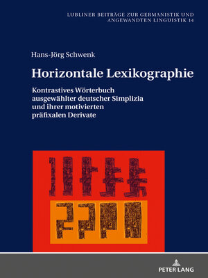 cover image of Horizontale Lexikographie